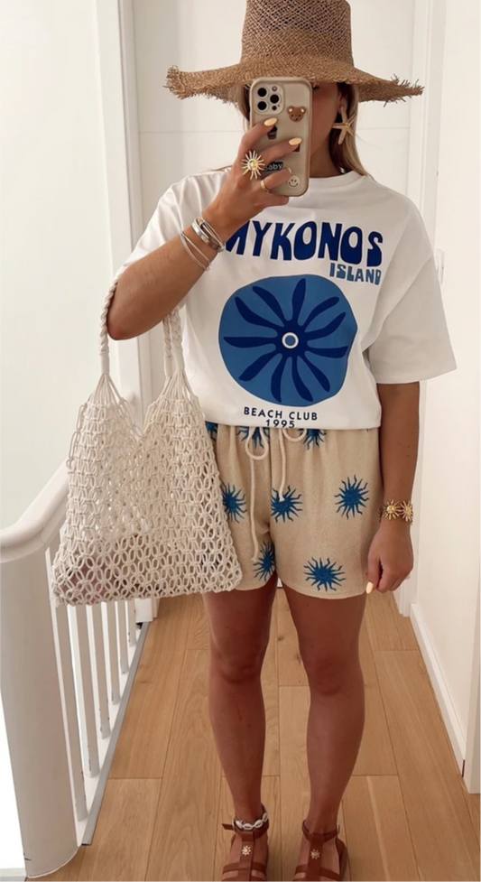 T-SHIRT COTON MYKONOS 🇬🇷