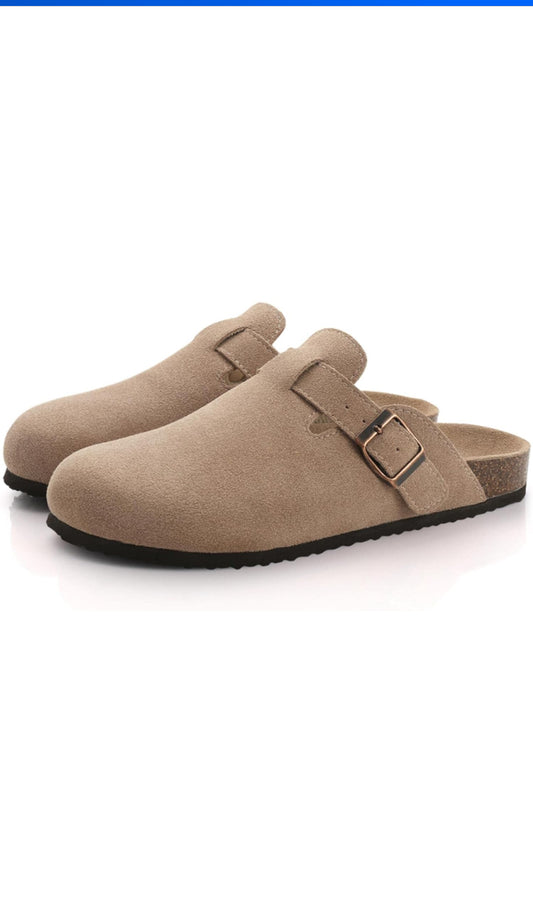 MULES TENDANCE  BEIGE🩴